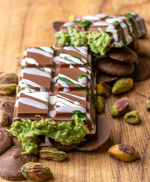 CBD Infused Dubai Chocolate Bar - Original Pistachio